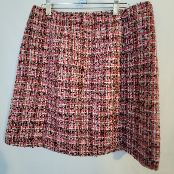 Women's Talbots Pink Marled Skirt Petite 6p - Picture 3 of 3